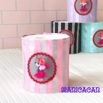 💝プードルトイレットペーパーカバー💝ピンク系　