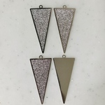 Silver Designed Triangle Parts