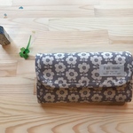 可愛いお花☆北欧柄☆やりくり上手さんの長財布☆受注製作再開