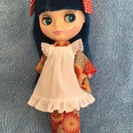 赤いきものと白いエプロン