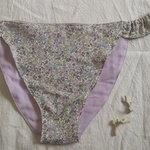 パープル花柄 横フリルfundy ふんどしパンツ