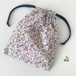 輸入リバティ Meadow Sweet（メドゥスウィート） 巾着袋