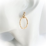 オーバル イヤリング/ピアス