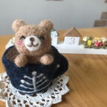 羊毛コーヒーくまさん