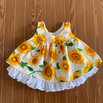 ベビー服☆ ひまわりチュニック 70サイズ