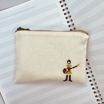 ベース(ジャズベース)｢楽器びと｣刺繍ポーチ