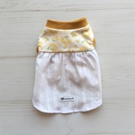 ミモザの小花バルーンワンピ