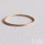 【受注制作】 K10 Twisted Ring