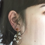 ♡ 2way ♡ありそうでなかった小さな木の一粒と小枝のピアス