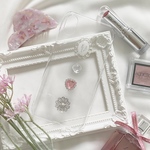 【新色】ピンクの押し花 iPhoneケース