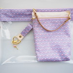 Ｉさまご予約品　LIBERTY　Heart Canopy 　ハート・キャノピー 　6L　パープル&ピンク　3点セット