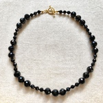 💝【再販】 黒のネックレス