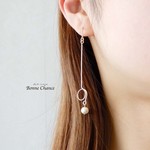 【new】kurukuru◎コットンパールピアス