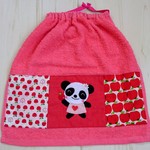 タオルエプロン パンダ🐼🍎