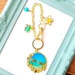 キラキラSeaの仲良しイルカ🐬✨ バッグチャーム