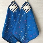 🌟ブルー🌟*ループ付きタオル2枚セット