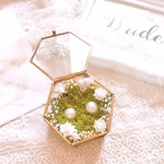 ☆オーダー品☆ ⚘小さな森の ring pillow⚘