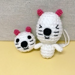 ねこのおもちゃ ねずみさん（鈴入り） 2個セット マッシュルームクラブ公式デザイン