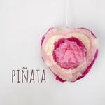 盛り上がる！ピニャータ！☆ピンク×ハート☆ キャンプやお誕生日会にオススメ♬  