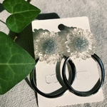 2way☆クリアひまわり  ピアス イヤリング