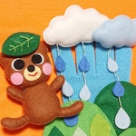～あめふりくまのこ🐻～ 手袋シアター
