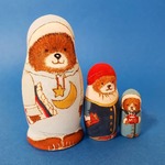 お眠りくまさんマトリョーシカ