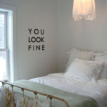 ウォールステッカー  YOU LOOK FINE