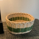 ◉クラフトバンドのかご(小)◉エコクラフト籠