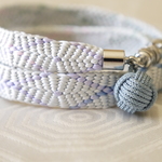 組紐bracelet＆choker「　夕立　」