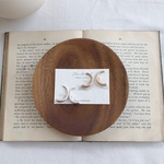 matte cuff earring