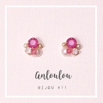 大人可愛い ビジューピアス #11