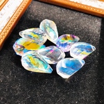 多面カット ガラスチャーム ドロップ
