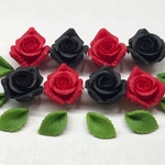 樹脂粘土☆ミニ薔薇☆パーツ☆24