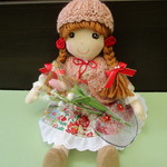 24ｃｍコラボドール（red)