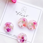 かすみ草🌼×インカローズ、ムーンストーン💎【pink】