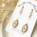きらきら✧*｡Flower jewelry ❁ピンク
