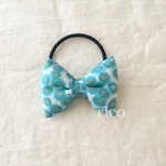 新作！！liberty リバティ☆ふわもこリボンのヘアゴム