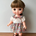 ソランちゃんの服 花柄ワンピース