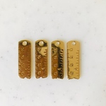Gold Measure Pendant Tops