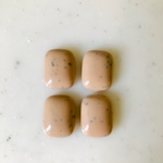 Beige Granite Rectangle Cabochons