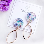 かすみ草🌼×ブルーグリーンアパタイト、フローライト💎