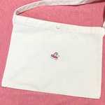 【両面つかえる！】刺繍 naminoriサーファーboy◎サコッシュ