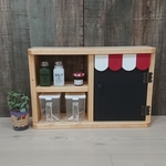 カフェ風の雰囲気たっぷりシェルフ