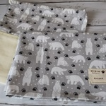白くまがいっぱいな、給食袋セット★