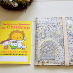 <保険証・診察券も入る>お薬手帳ケース リバティプリント/アデラジャ Adelajda カーキ