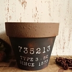 No.117 JUNK リメ鉢 5.5号鉢