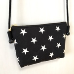 キッズポシェット  星柄白