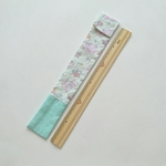 ものさし入れ30cm★裏地付き★ おしゃれなネコ   ①  s