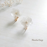 【再販】華やか紫陽花イヤリング