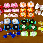 nicochanx様専用ページ　わんちゃんリボン☆40個20組　101